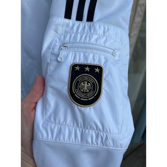Adidas Deutscher Fussball Bund Full Zip Germany Training Soccer Jacket Men's XL - Picture 5 of 7